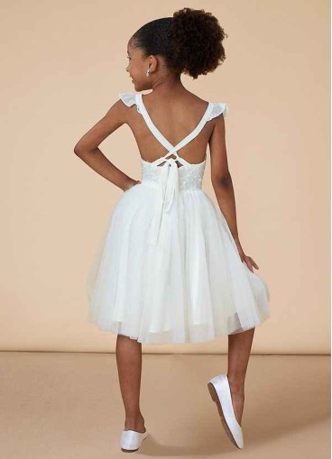 Pawzc Amely Flower Girl Dress
