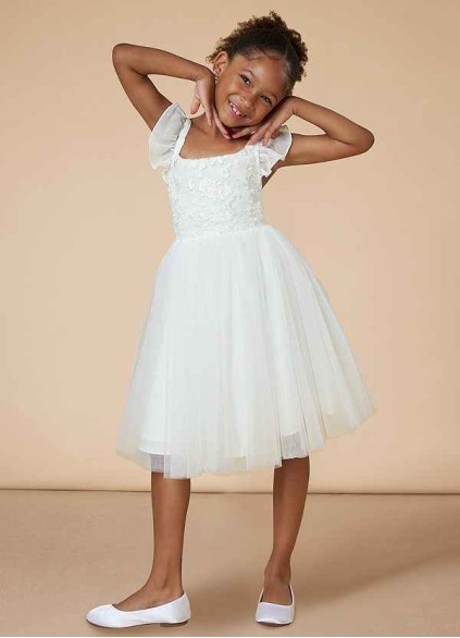 Pawzc Amely Flower Girl Dress Pawzc Amely Flower Girl Dress