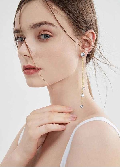 Tiered Drop Earrings Tiered Drop Earrings